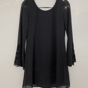 Speechless Flowy Dress w/ Lace